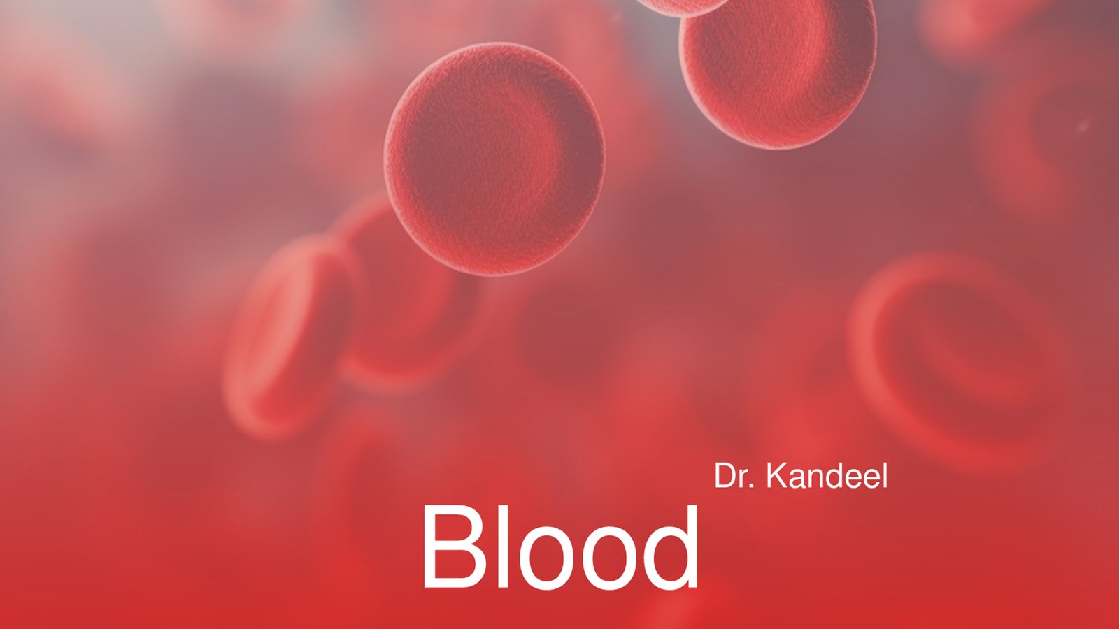 Parasitology : Blood, Tissue